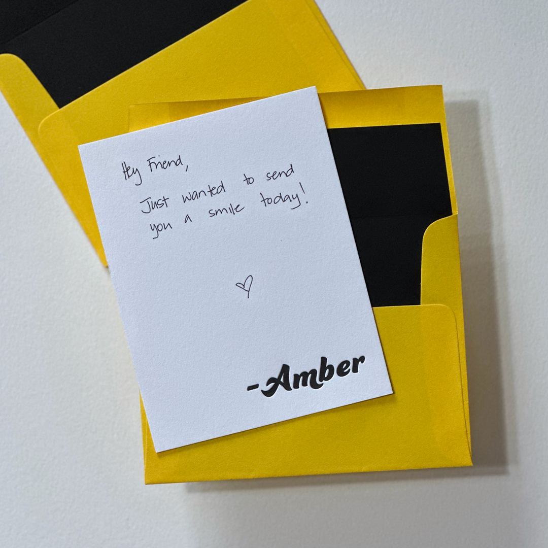 Amber | Personalized Note Cards Set