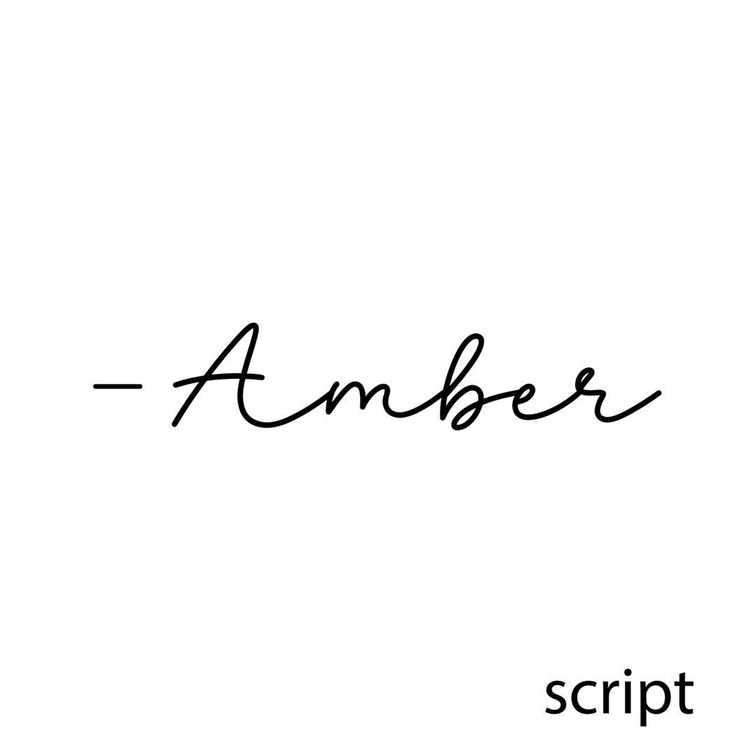 Amber | Personalized Note Cards Set