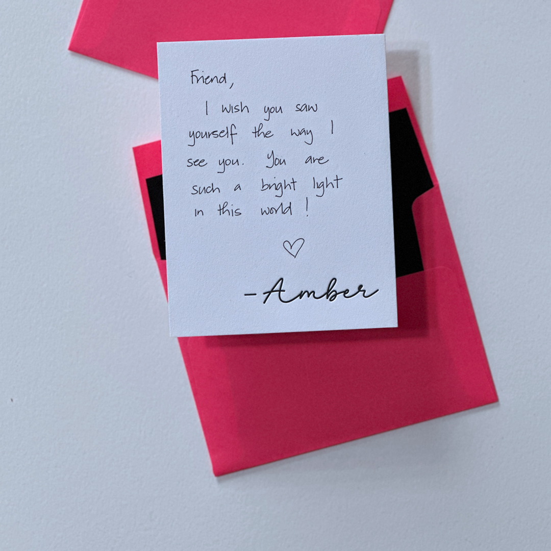 Amber | Personalized Note Cards Set