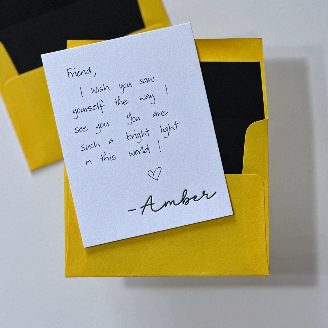 Amber | Personalized Note Cards Set