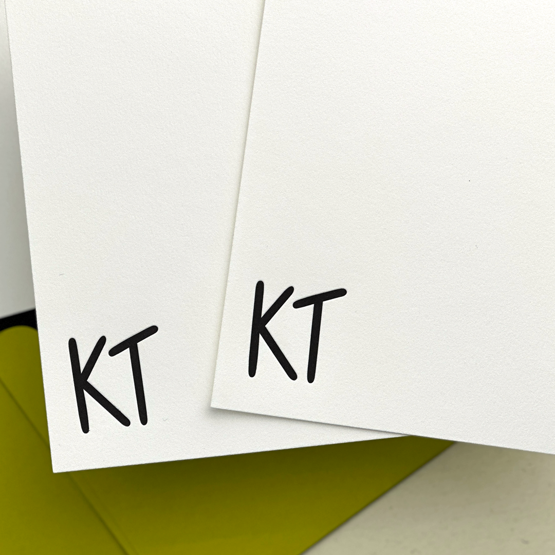 Custom Stationery Sets | Letterpress Note Card Custom Sets