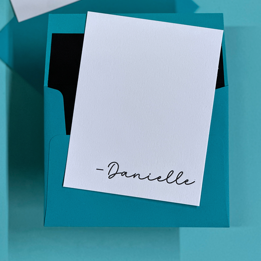 Danielle | Personalized Note Cards Set