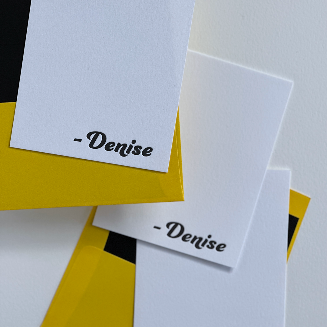 Denise | Personalized Note Cards Set