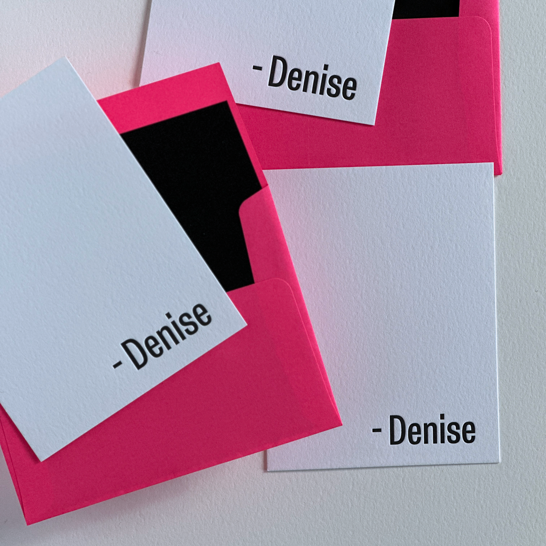 Denise | Personalized Note Cards Set