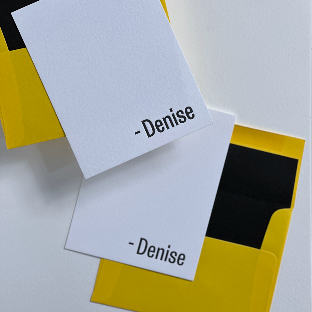Denise | Personalized Note Cards Set