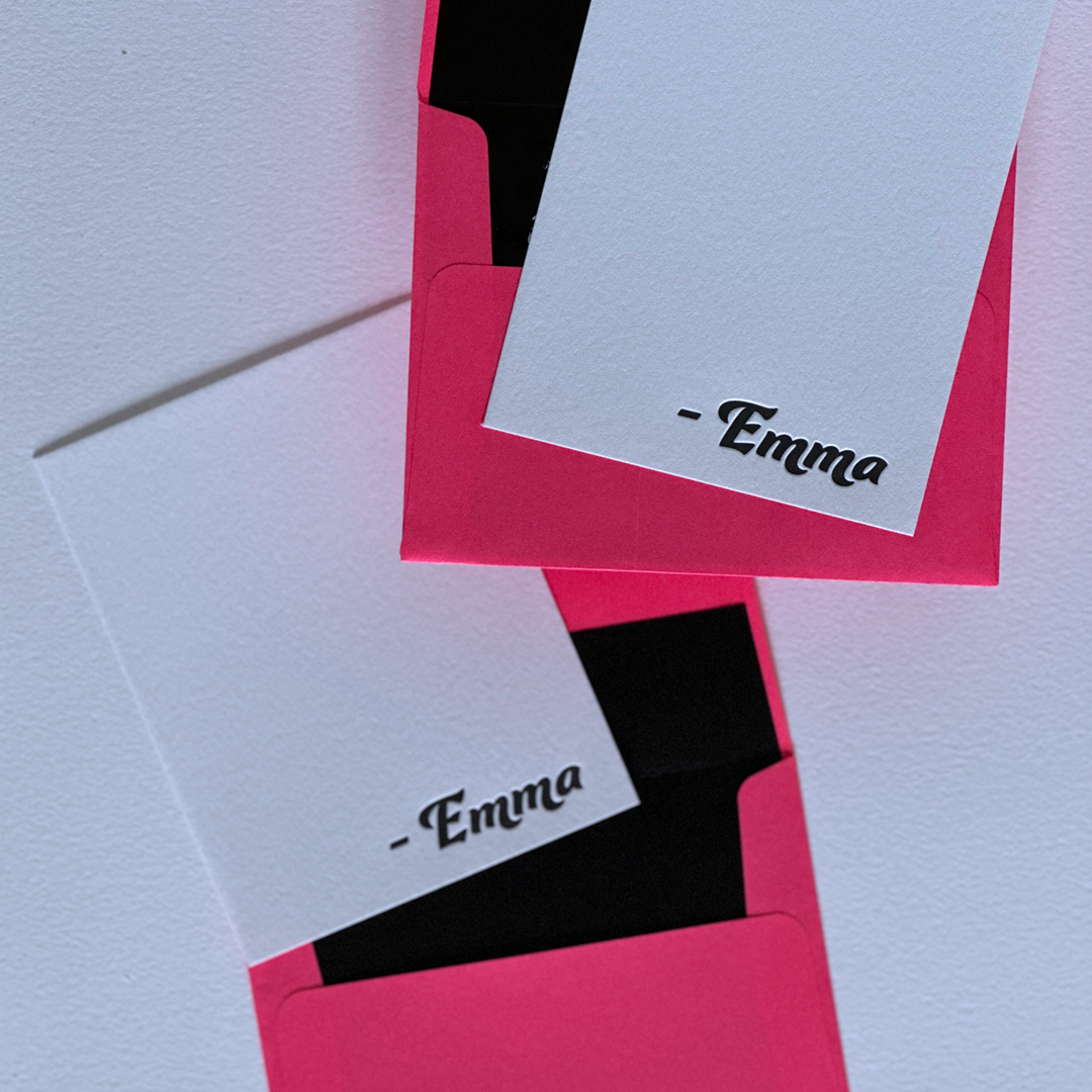 Emma | Personalized Note Cards Set