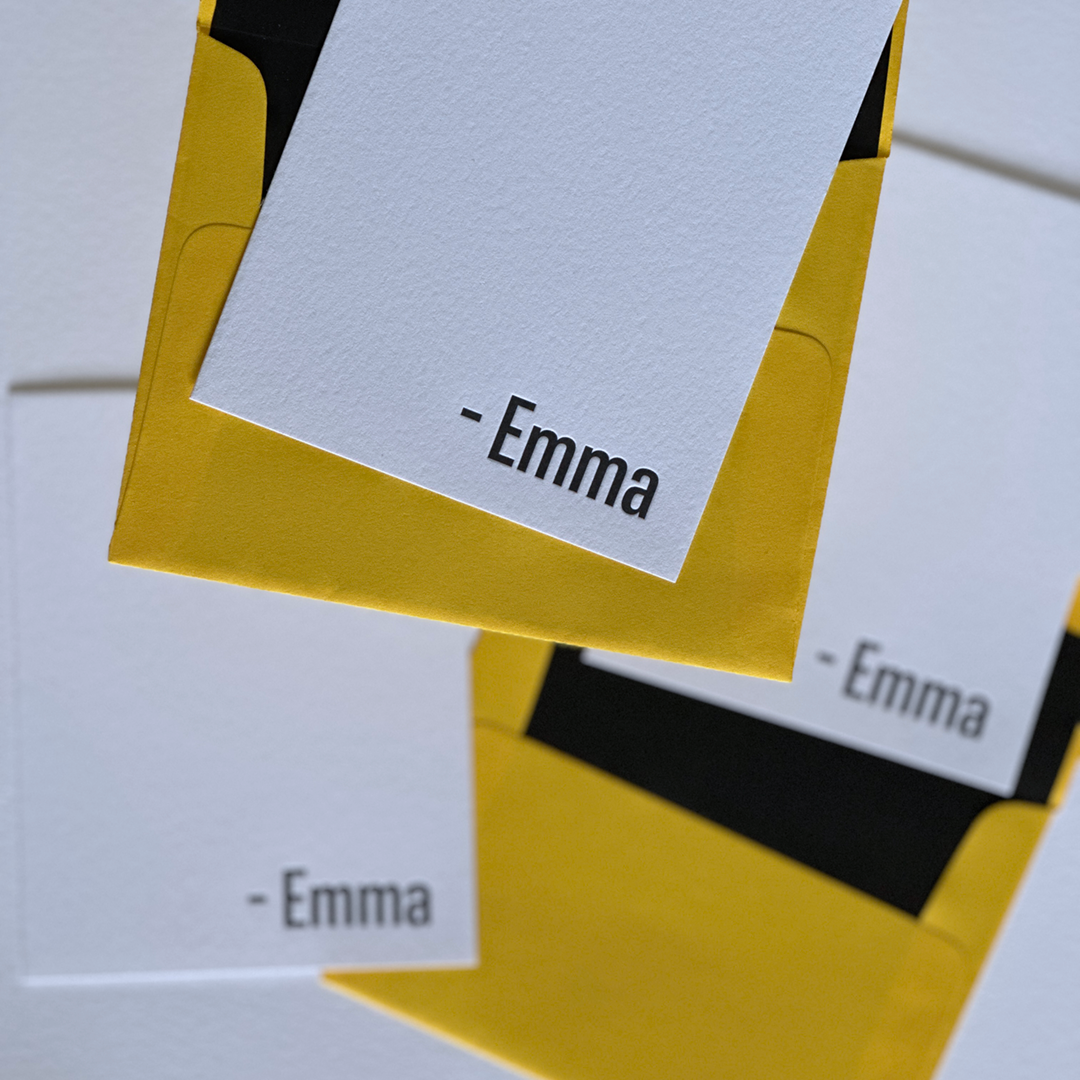 Emma | Personalized Note Cards Set