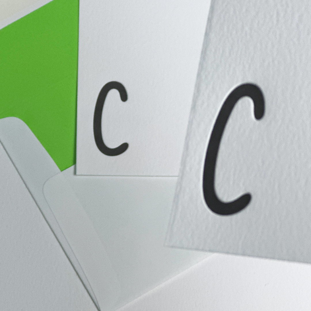 Personalized Initials | Letterpress Notecard Sets