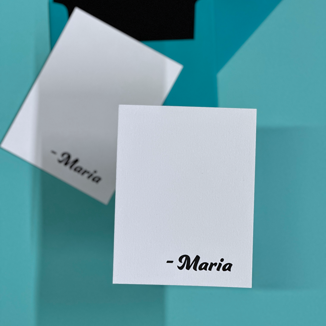 Maria | Personalized Note Cards Set