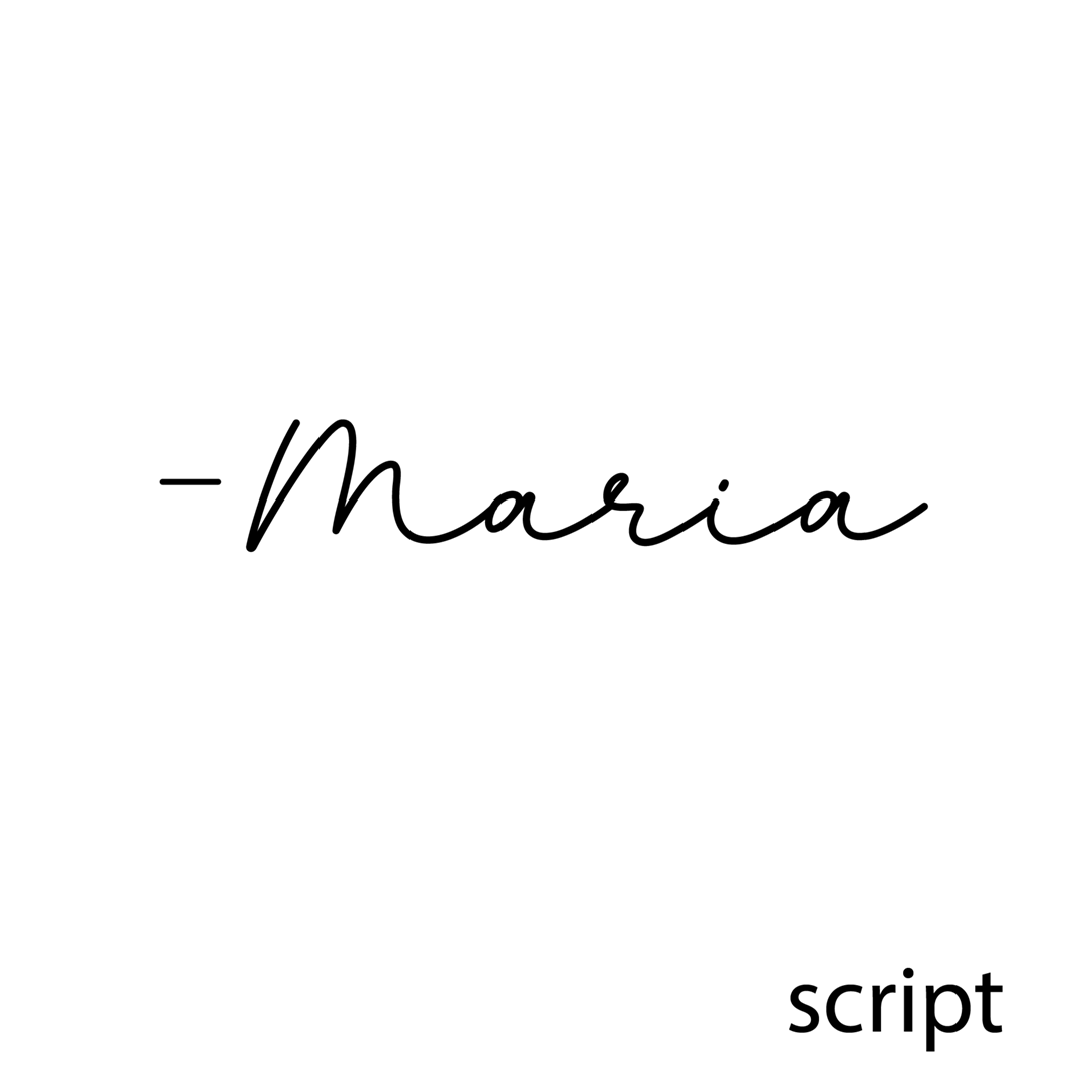 Maria | Personalized Note Cards Set