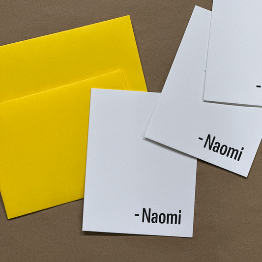 Naomi | Personalized Note Cards Set