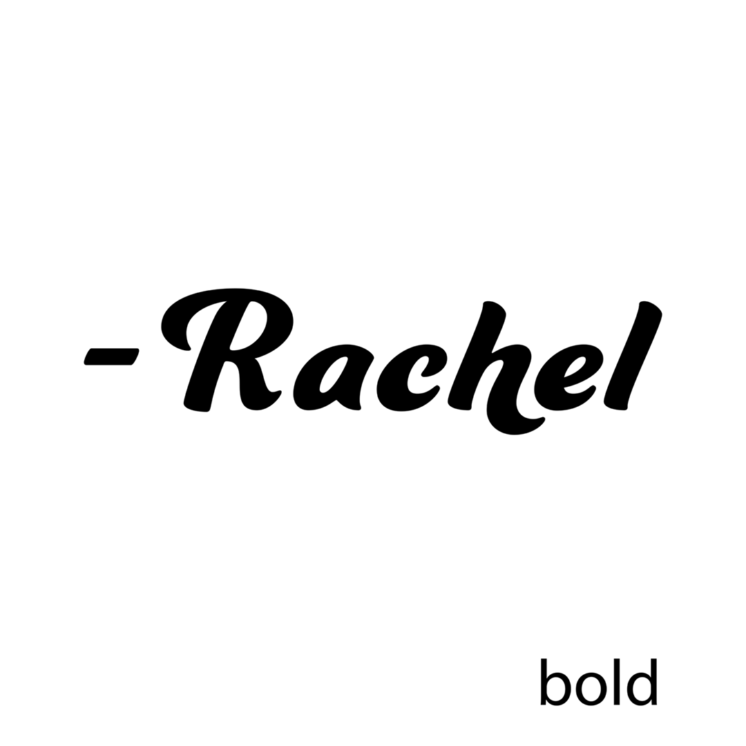 Rachel | Personalized Note Cards Set