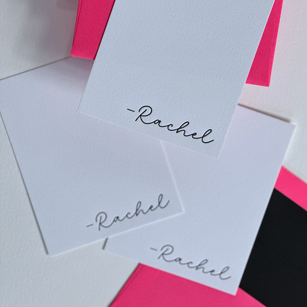 Rachel | Personalized Note Cards Set