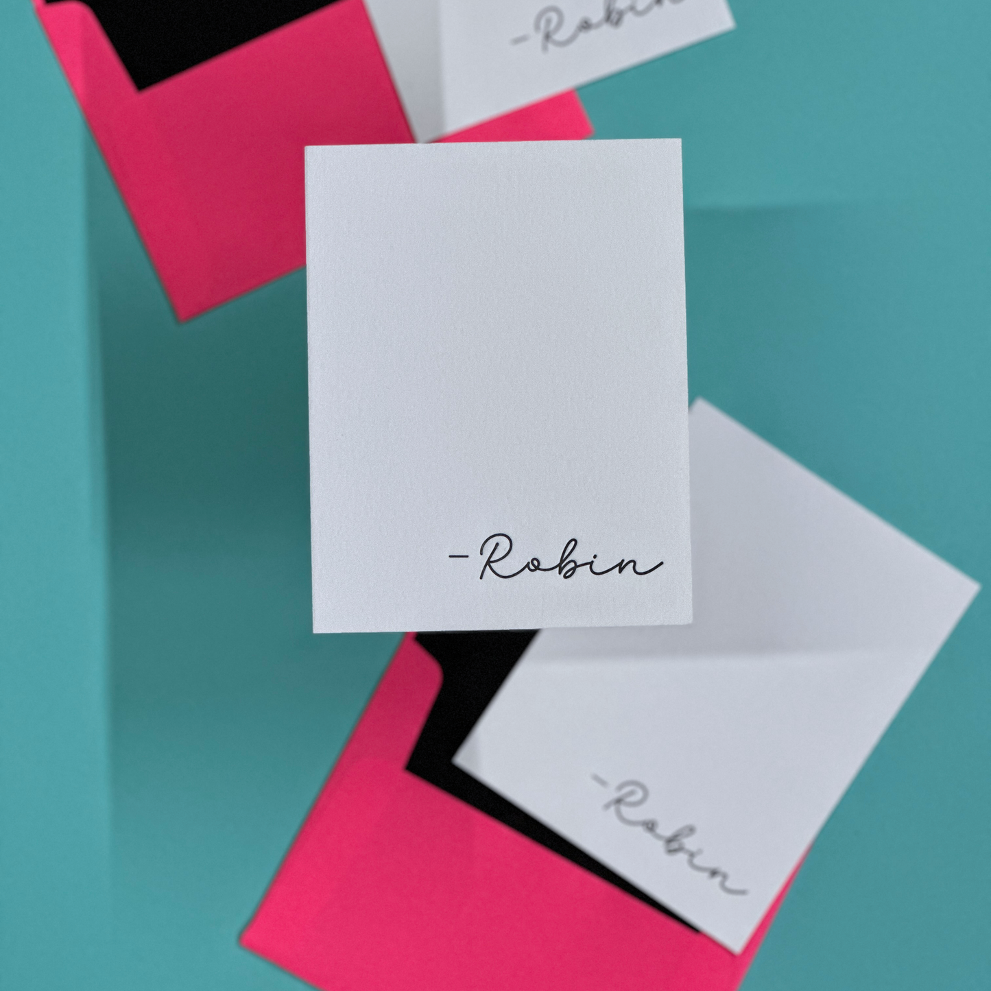Robin | Personalized Note Cards Set