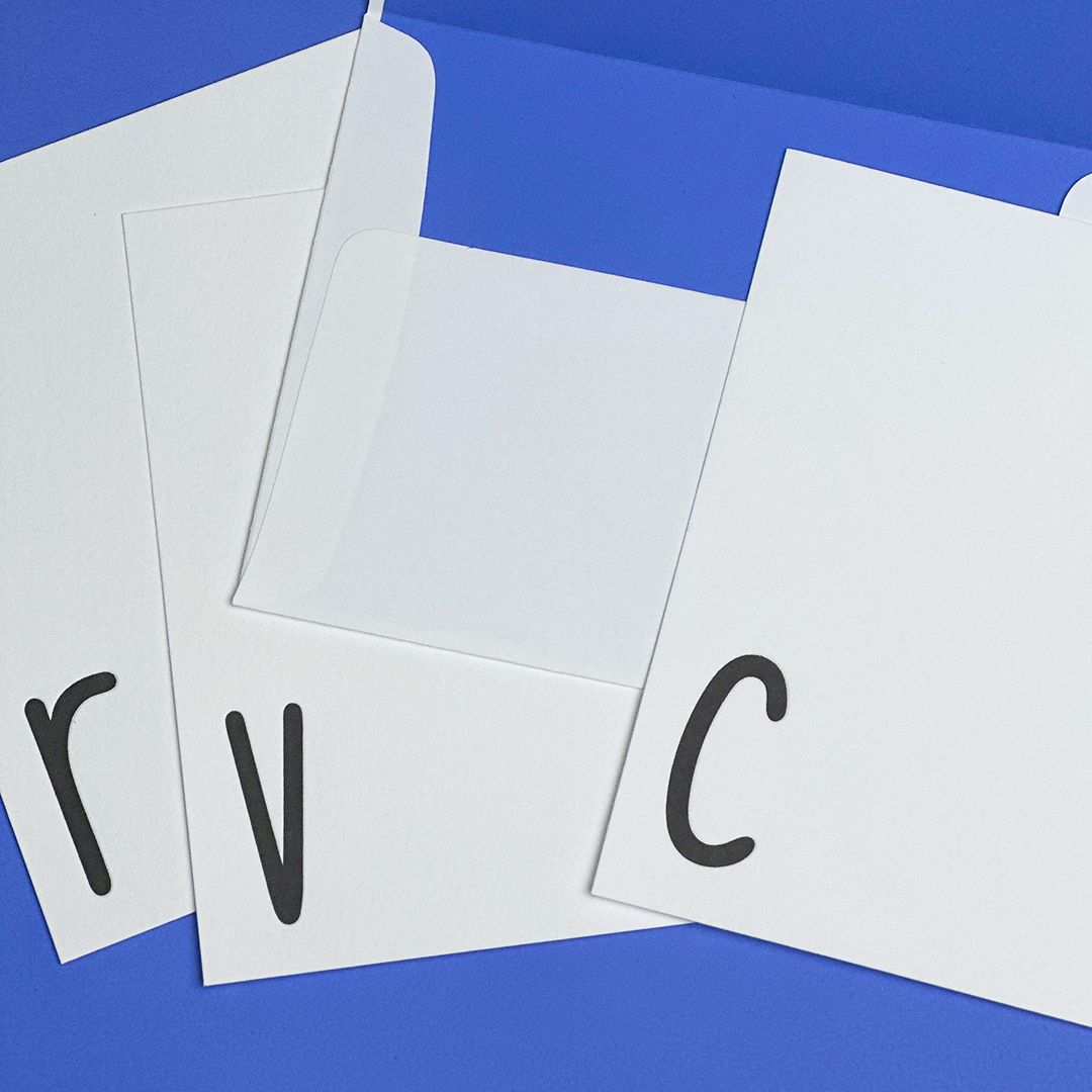 Personalized Initials | Letterpress Notecard Sets