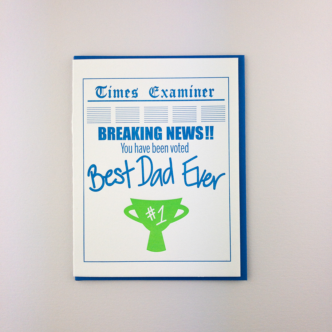 Best Dad Ever | Father's Day Card