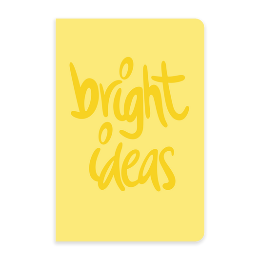 Bright Ideas | Pocket Letterpress Notebook