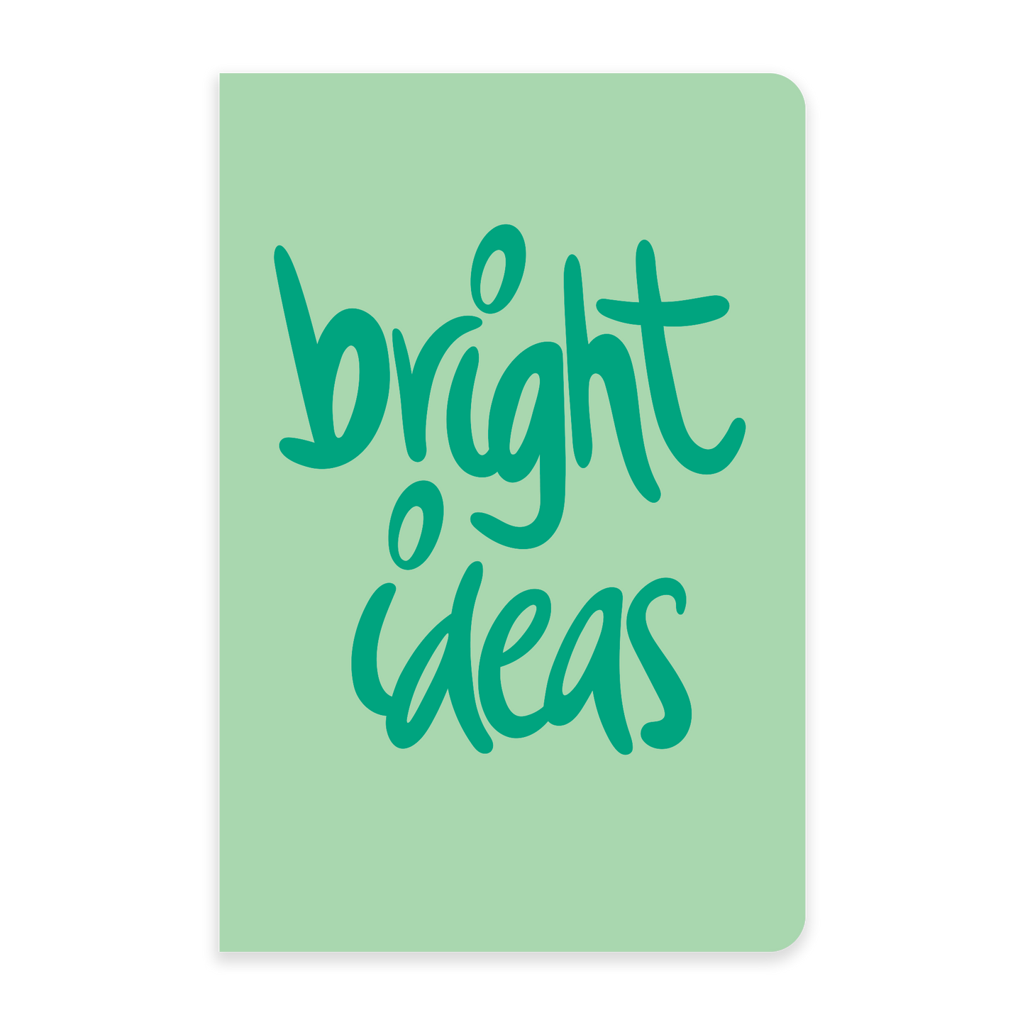 Bright Ideas | Pocket Letterpress Notebook