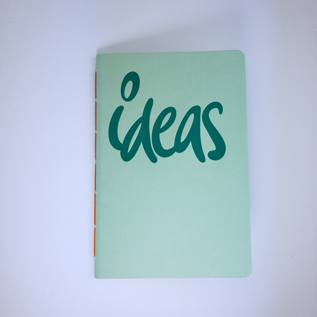Ideas - Large Notebook | Letterpress Journal