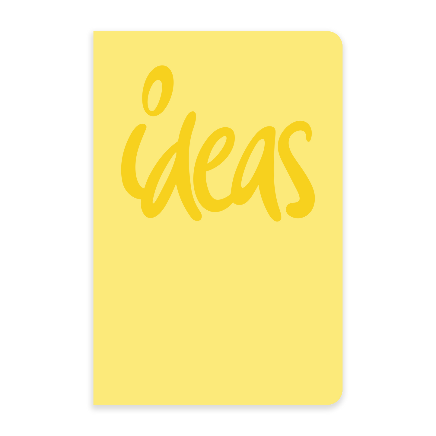Ideas - Large Notebook | Letterpress Journal