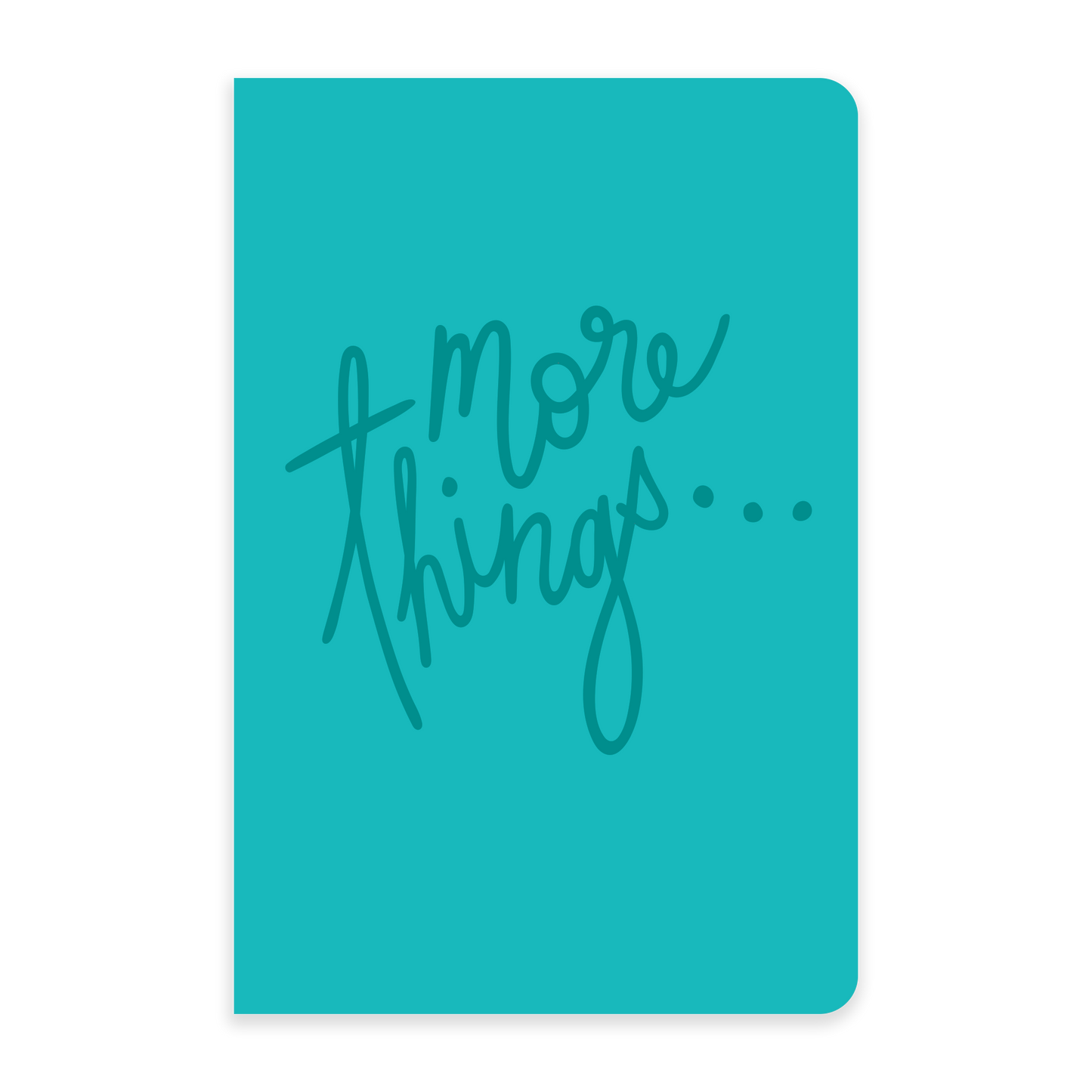 More Things | Letterpress Pocket Notebook