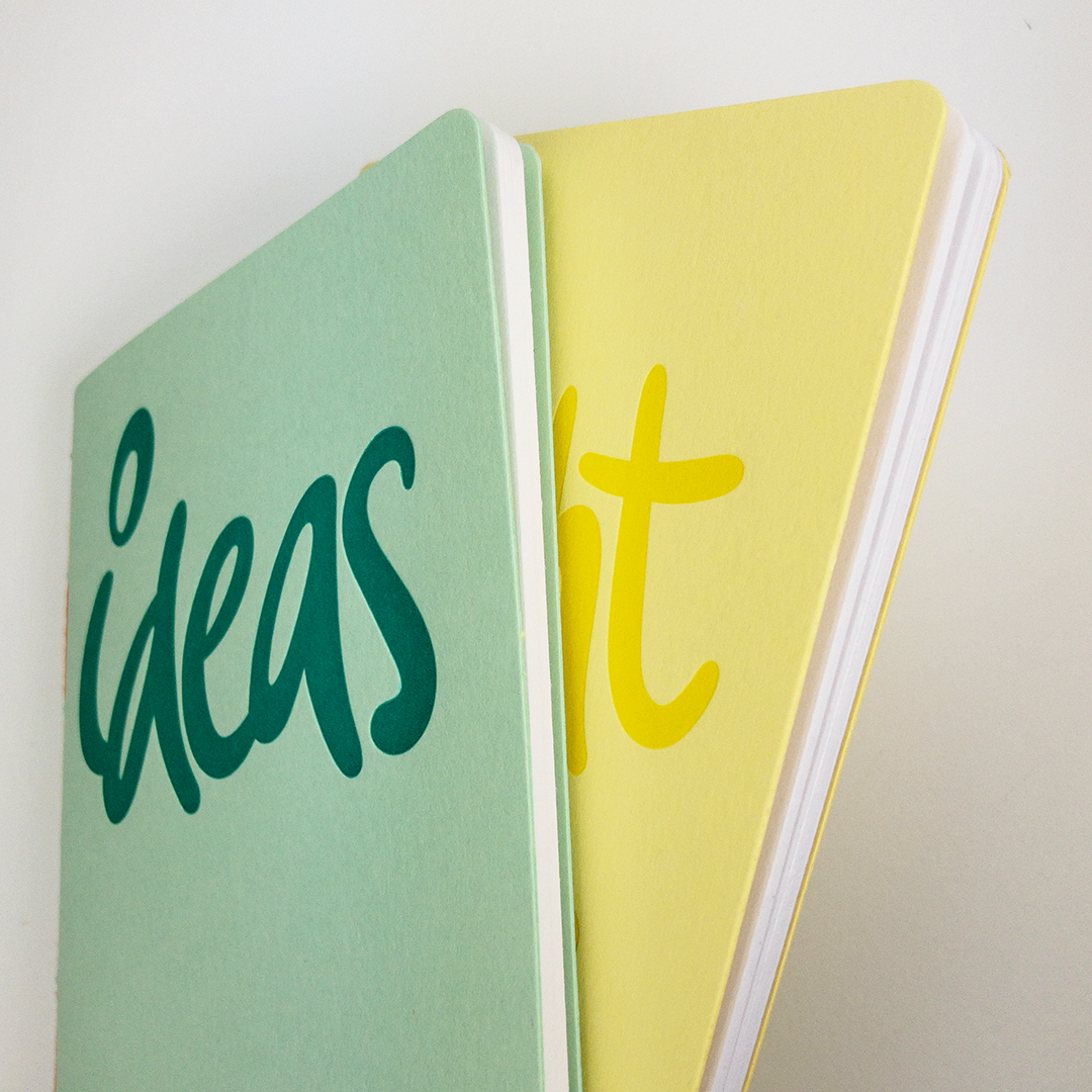 Bright Ideas | Pocket Letterpress Notebook