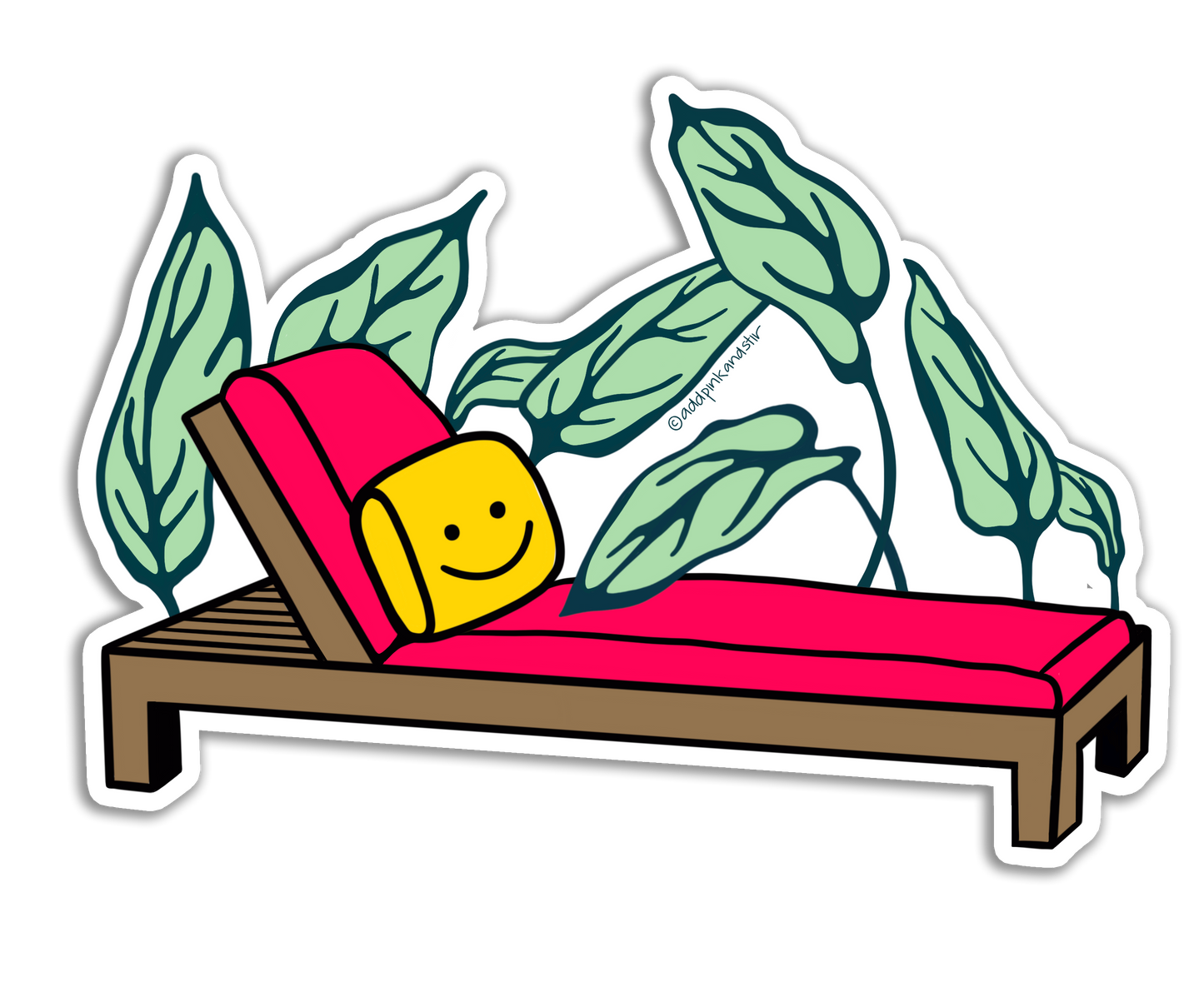 Relax | Vinyl Sticker