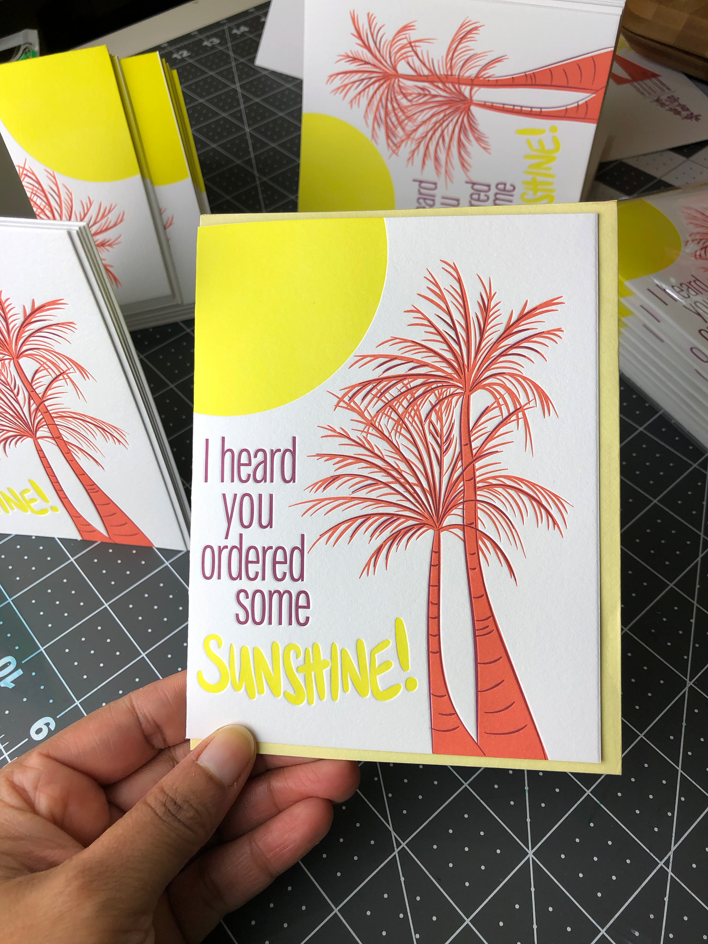 Sunshine on a cloudy day | Greeting Card