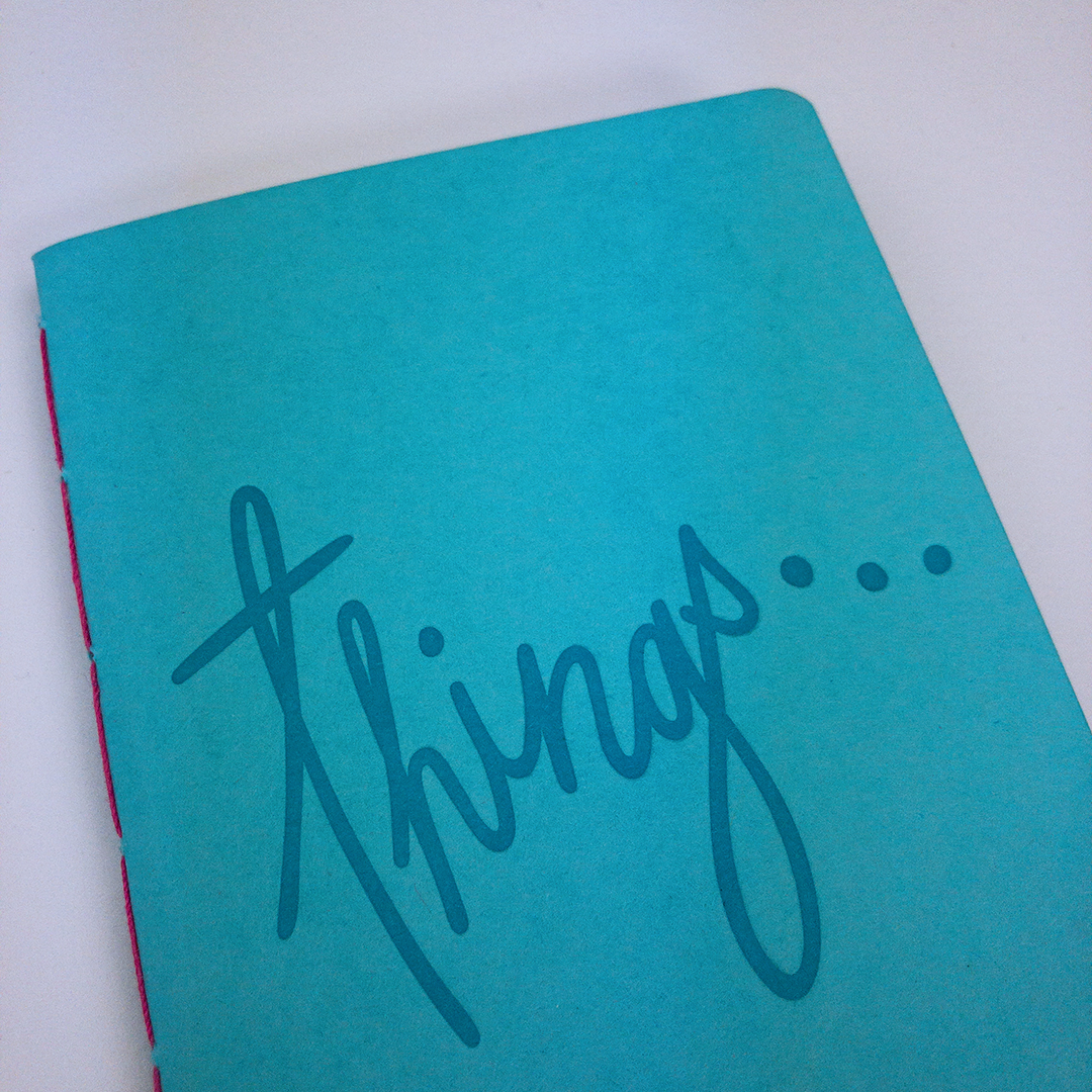 More Things | Letterpress Pocket Notebook