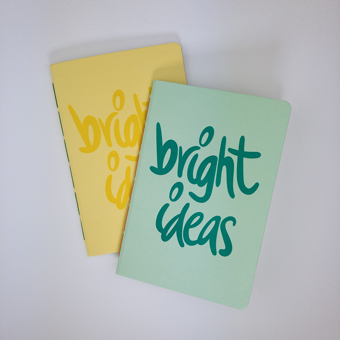 Bright Ideas | Pocket Letterpress Notebook