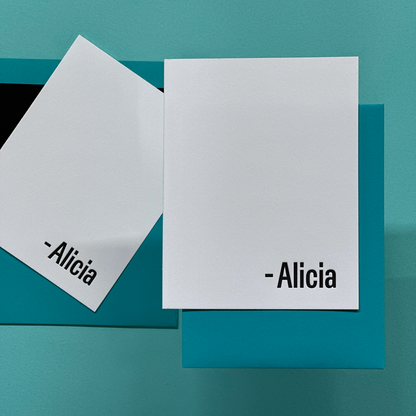 Alicia | Personalized Note Cards Set