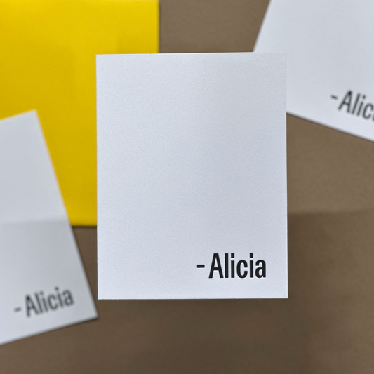 Alicia | Personalized Note Cards Set