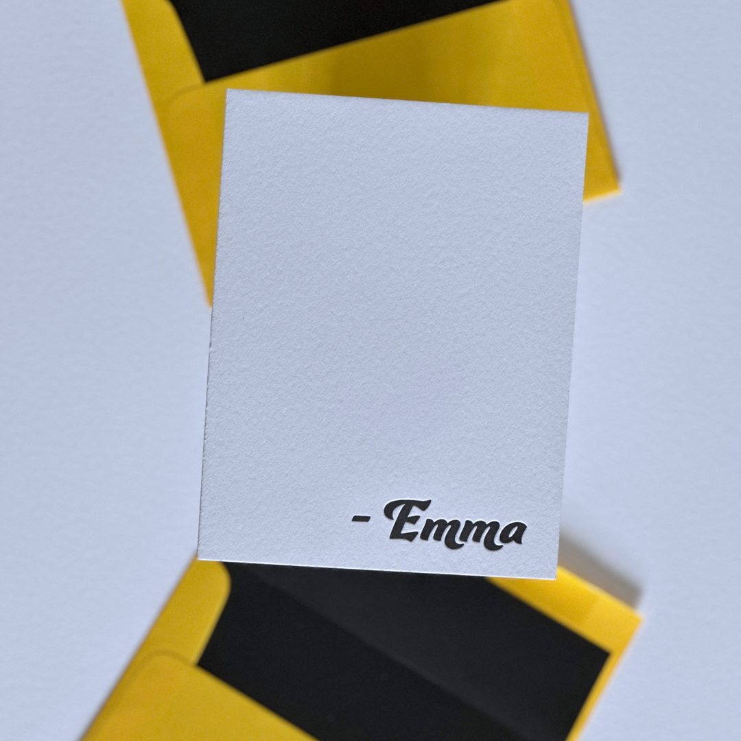 Emma | Personalized Note Cards Set
