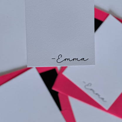 Emma | Personalized Note Cards Set