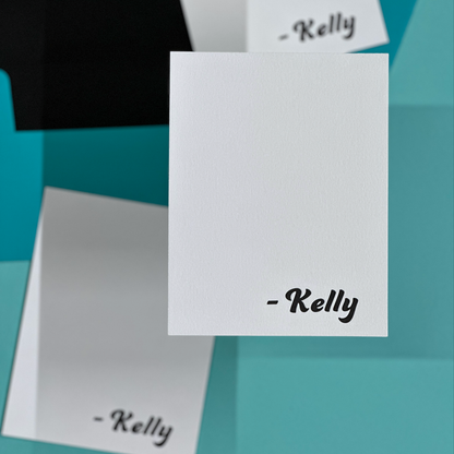 Kelly | Personalized Note Cards Set