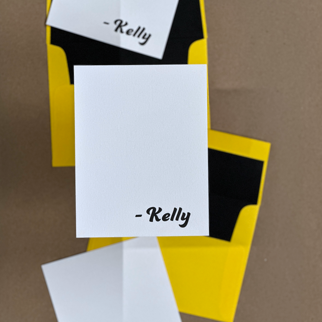 Kelly | Personalized Note Cards Set