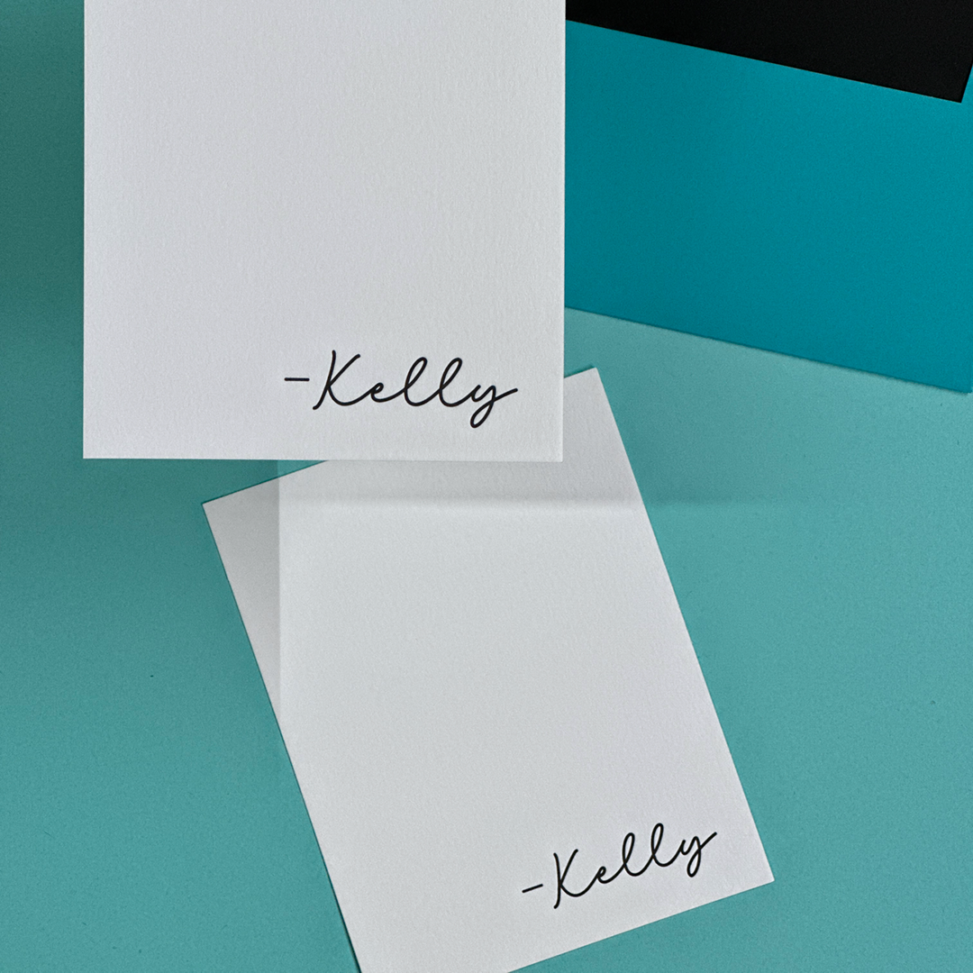 Kelly | Personalized Note Cards Set