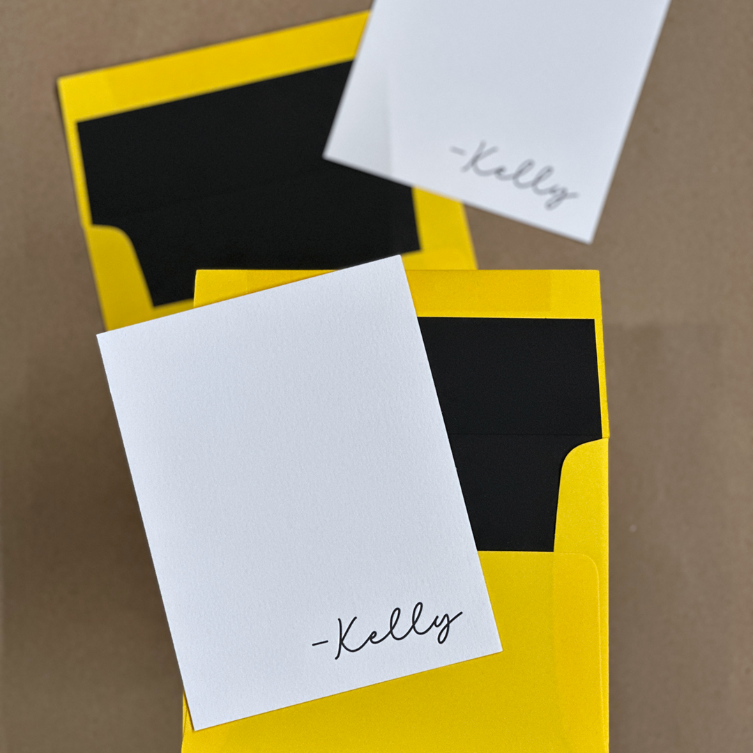 Kelly | Personalized Note Cards Set
