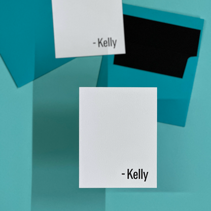 Kelly | Personalized Note Cards Set