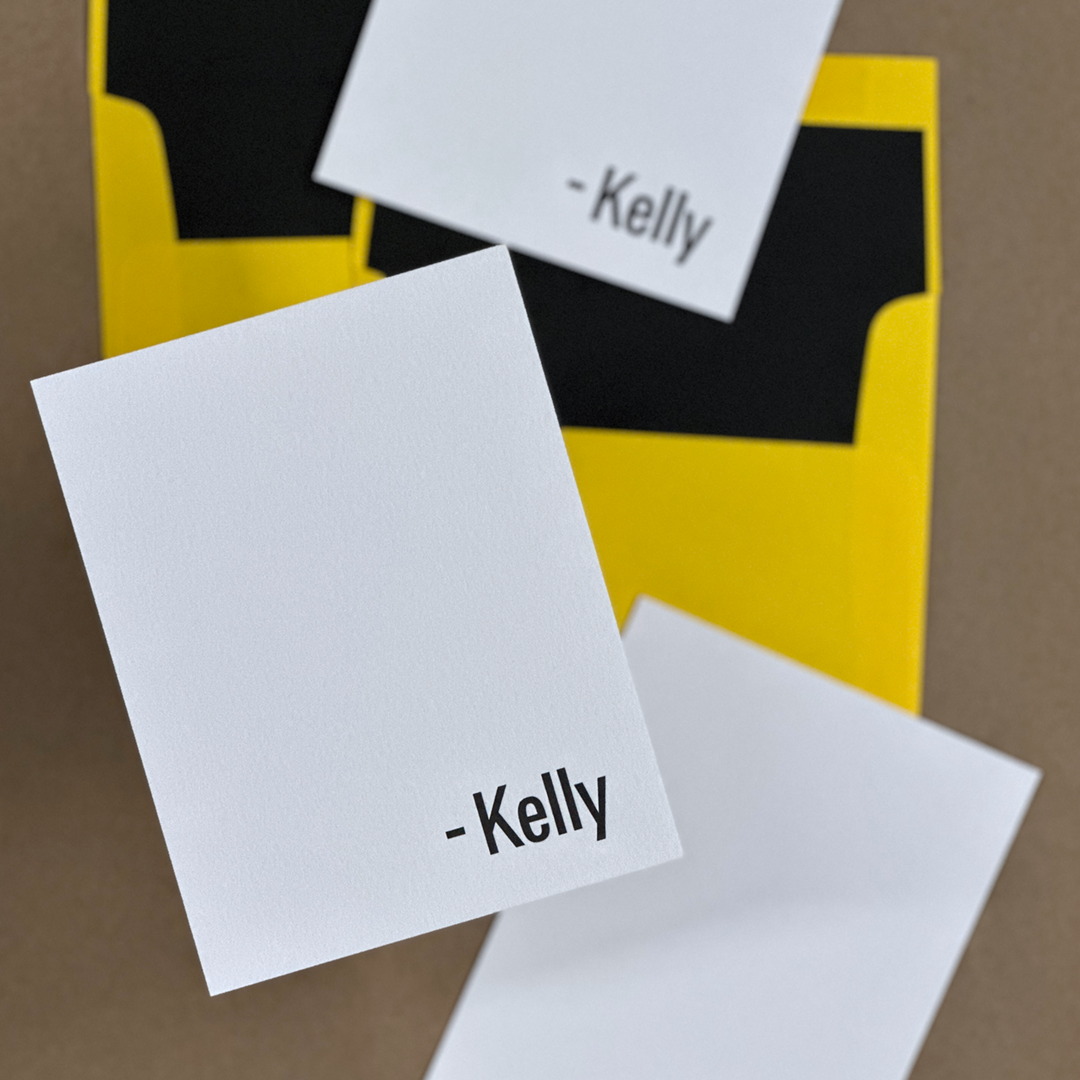 Kelly | Personalized Note Cards Set