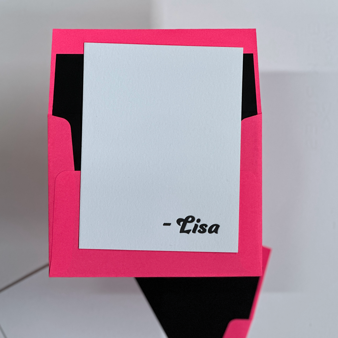 Lisa | Personalized Note Cards Set