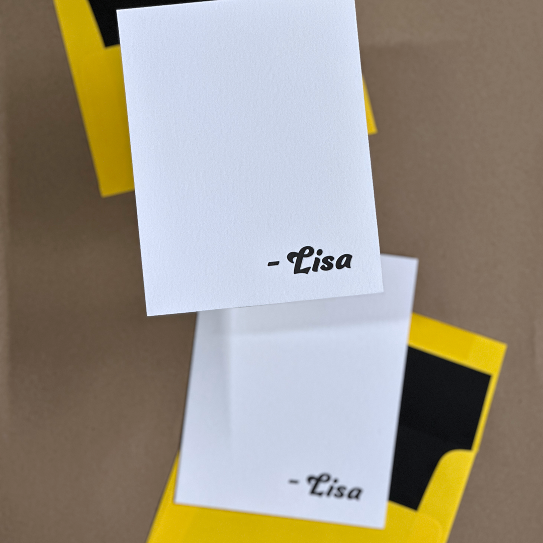 Lisa | Personalized Note Cards Set