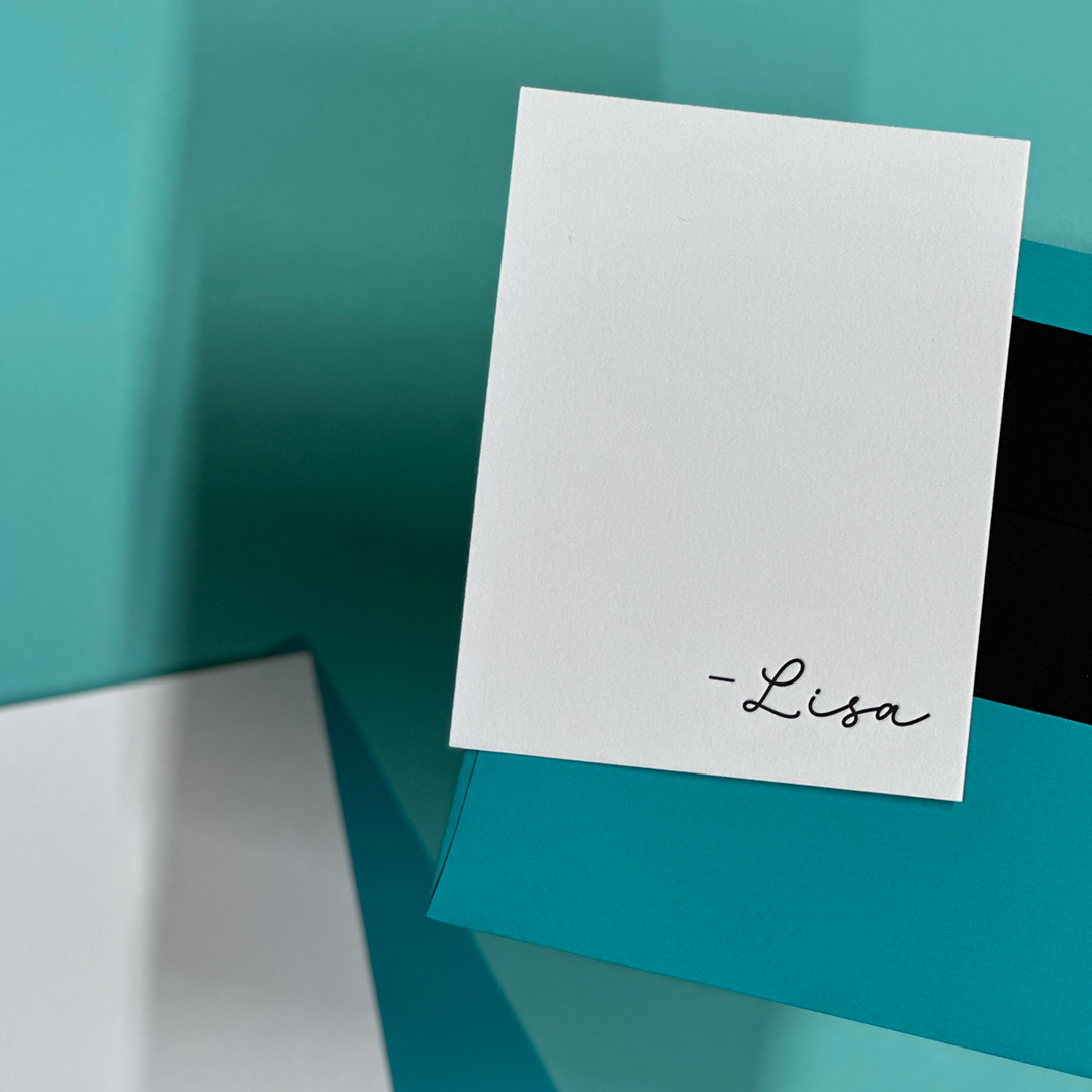 Lisa | Personalized Note Cards Set