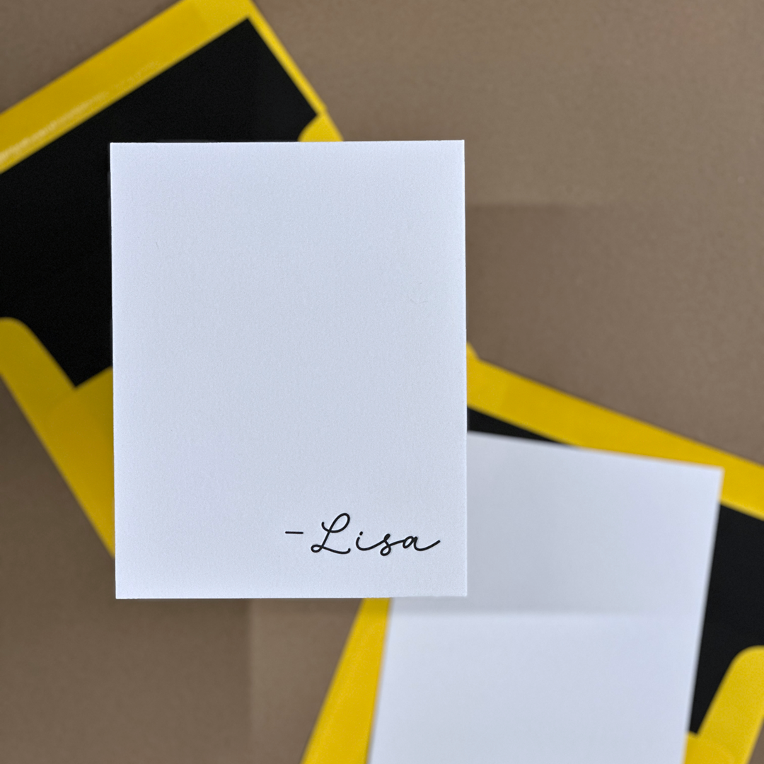 Lisa | Personalized Note Cards Set