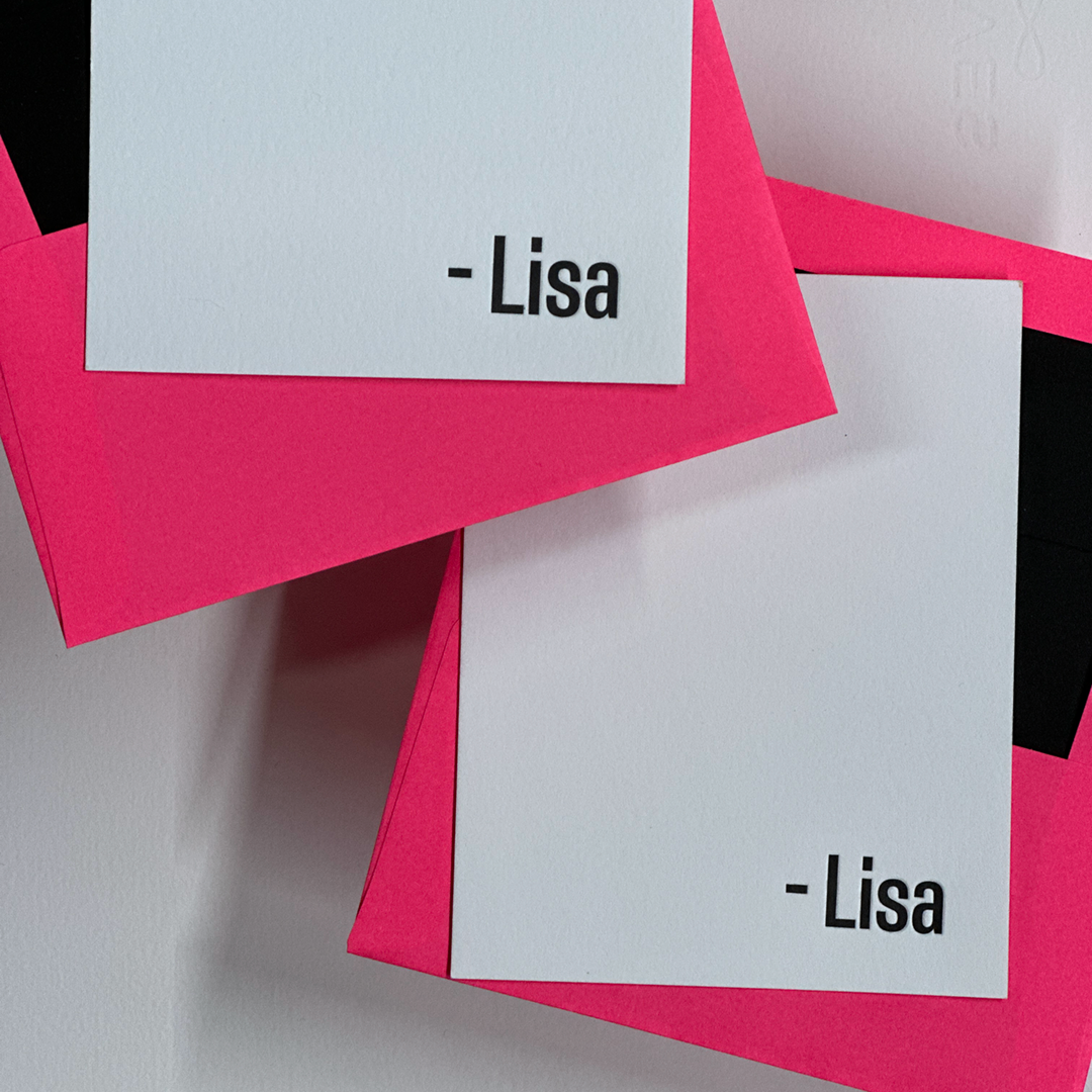 Lisa | Personalized Note Cards Set