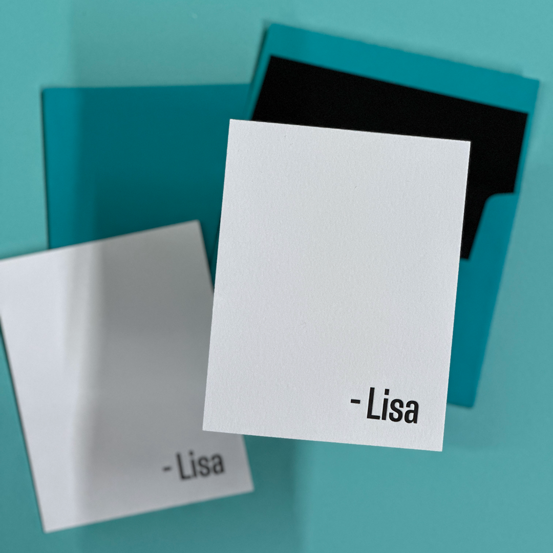 Lisa | Personalized Note Cards Set