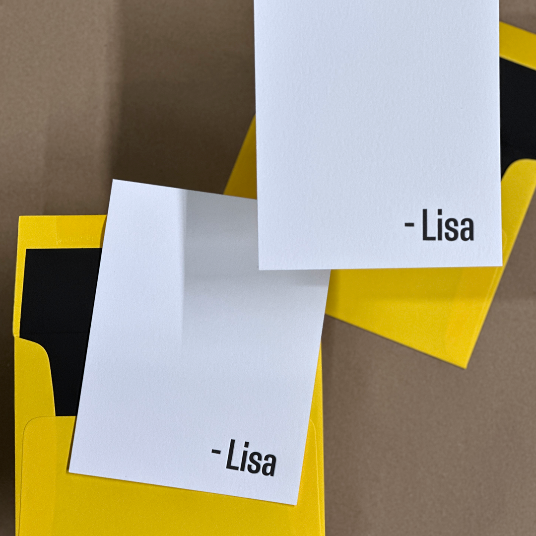 Lisa | Personalized Note Cards Set