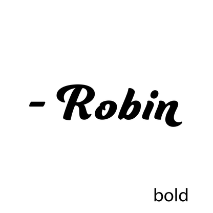 Robin | Personalized Note Cards Set
