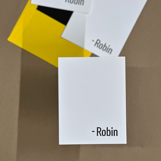 Robin | Personalized Note Cards Set