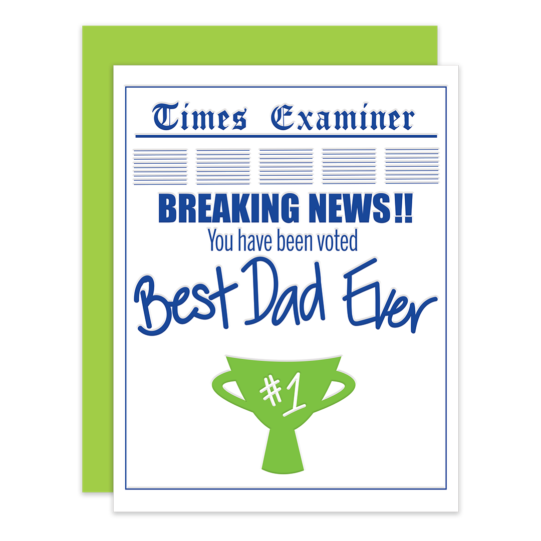 Best Dad Ever | Father's Day Card